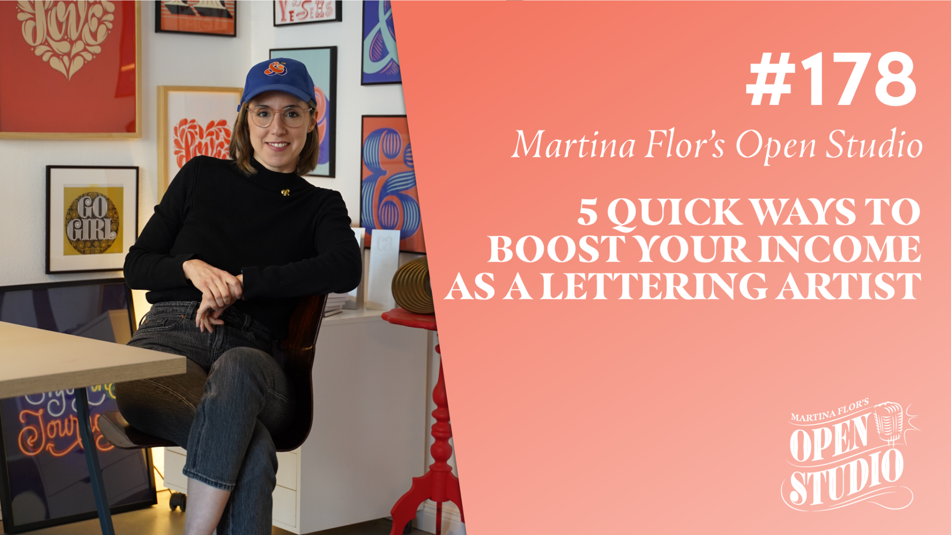 178. 5 Quick Ways to Boost Your Income as a Lettering Artist – Martina Flor